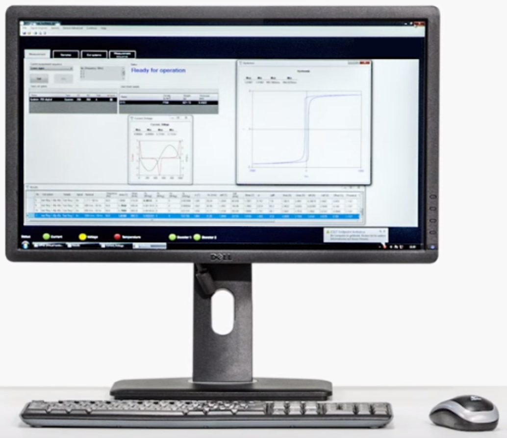 Improved Testing of Molypermalloy and other High Frequency Materials