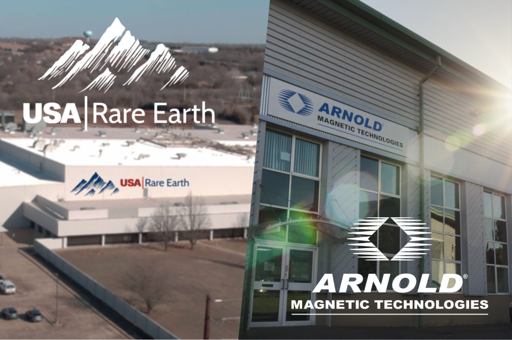 Arnold Magnetic Technologies announces new USA Rare Earth Agreement March 23, 2026 - domestic REE supply chain growth
